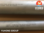 ASTM B165 UNS N04400, Monel 400, 2.4360 니켈 구리 합금 강철 톱니 없는 파이프