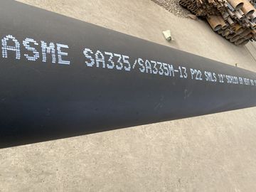 ASTM A335 P11 P22 P5 P9 비스듬한 원활한 보일러 튜브 탄소 강관