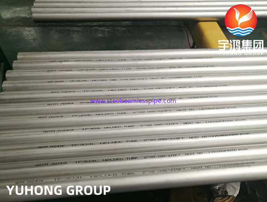 Stainless Steel Welded Tube,ASTM A249 /ASME SA249 TP304L DIN 1.4306/1.4307 pipes لوله جوشی فولاد ضد زنگ