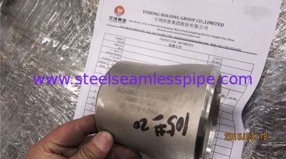 Inconel 625의 흡진기 강철 맞댄 용접 관 이음쇠, 맞댄 용접 관 이음쇠