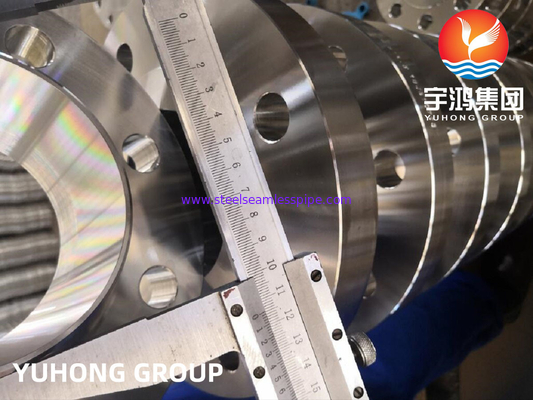 ASTM B462 합금 Al6XN, UNS N08367 WNRF 닉스 합금 강철 플랜지 CL3000 석유 및 가스