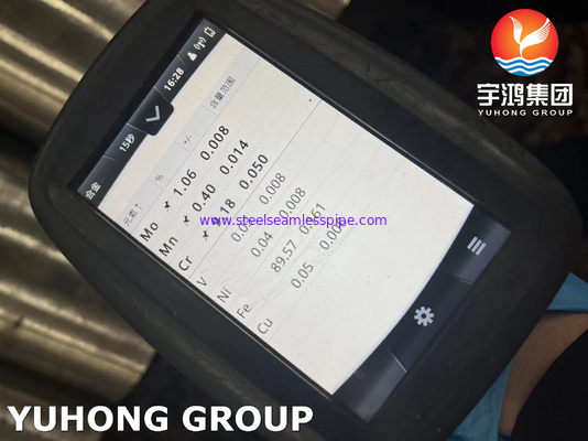 ASTM A335 P9 열 교환기용 고온 합금 강철 파이프 검은색