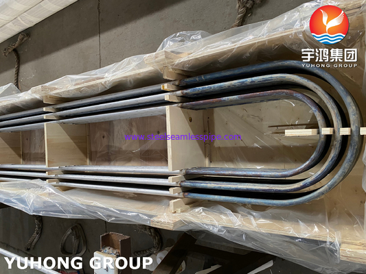 ASME SA789 SAF 2205 / UNS S32205 듀플렉스 스틸 열 교환기