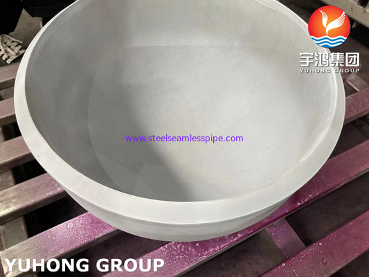 ASME SA403 WP304-S 스테인리스 스틸 캡 큰 크기 40 인치 부트 웰드 파이프 피팅 PT