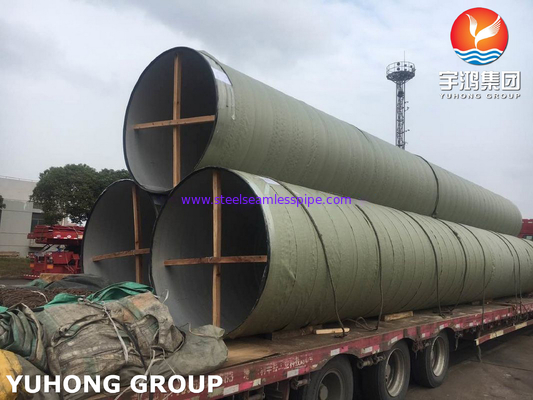 ASTM A928 CL.1 UNS S32205 S32750 듀플렉스 스테인레스 스틸 용접 파이프
