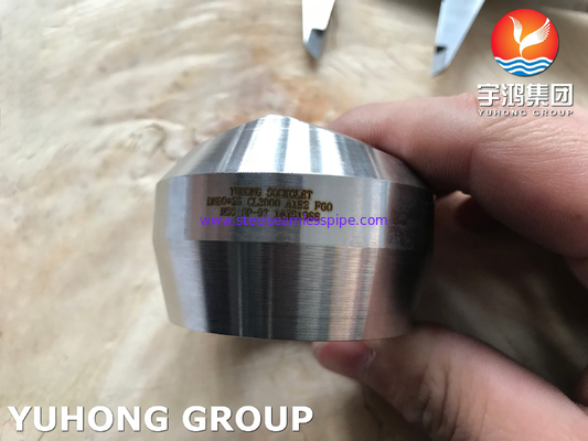 듀플렉스 스틸 소클렛 A182 F60 / S32205 가조 된 Olet Fitting MSS SP-97