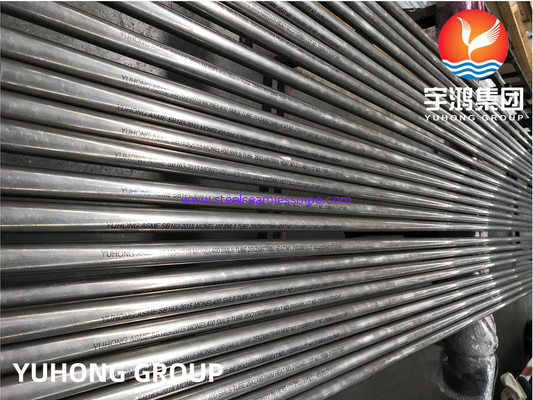 ASME SB163 UNS N04400 / Monel 400 열 교환기 위한 넥리스 니켈 알로이 튜브