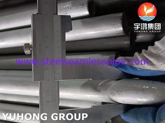 ASTM A213 TP317L 스테인리스강 U자형 튜브 열교환기 튜브 100% ET