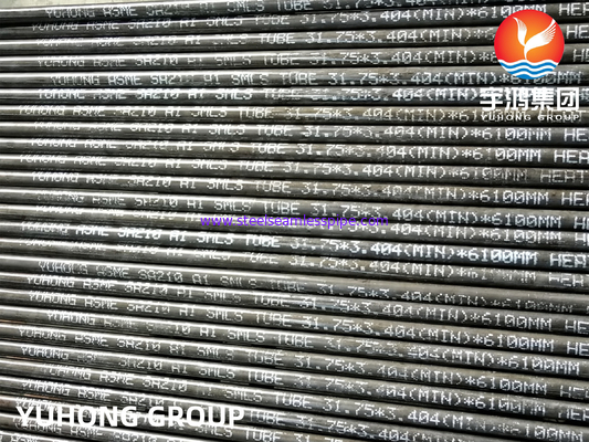 탄소 스틸 ASME SA210 GR.A1 SMLS 튜브 보일러 및 슈퍼 히터