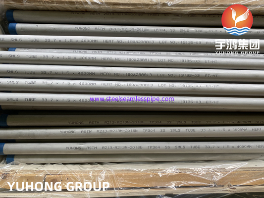 ASTM A213 TP304 1.4301 높은 온도 오스텐이트 튜브