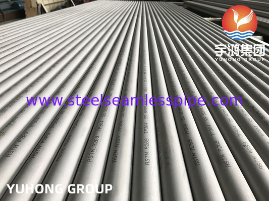 ASTM A269 TP304 스테인리스 스틸 시무스 튜브 소금 껍질 껍질 껍질 껍질 껍질 껍질