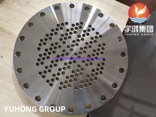 ASTM A182 F316L / UNS S31603 / 1.4404 스테인리스 스틸 열 교환 튜브 엽