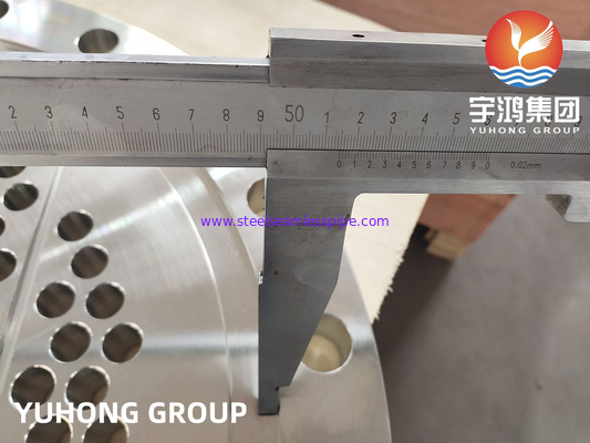ASTM A182 F316L / UNS S31603 / 1.4404 스테인리스 스틸 열 교환 튜브 엽