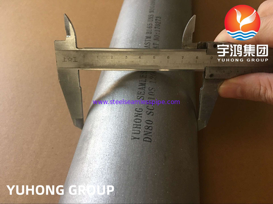 ASTM B165 Monel 400 N04400 해수용 넥셀 합금 파이프