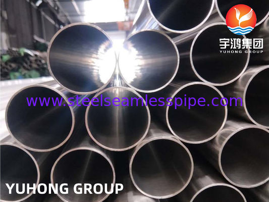 ASTM A270 TP304 위생 스테인리스강 이음매 없는 파이프 (광택 표면, 내식성)