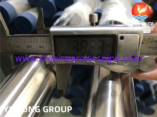 ASTM A270 TP304 위생 스테인리스강 이음매 없는 파이프 (광택 표면, 내식성)