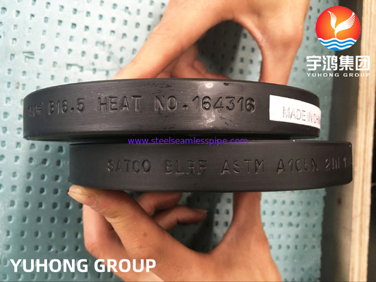 A105 저탄소강 블라인드 플랜지, 단조 및 노멀라이즈, ASME B16.5 / EN1092-1, 석유 및 가스 파이프라인에 사용