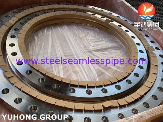 ASTM A240 합금 904L / UNS N08904 AWWA C207 물공사용 반지형 플랜지