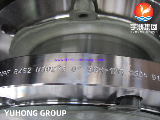 ASTM B462 UNS N10276 / Hastelloy C276 웰드 넥 플랜지 니켈 합금 WNRF 플랜지