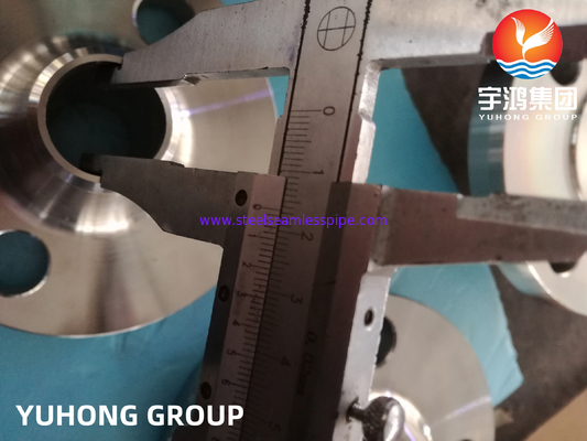 ASTM B462 UNS N10276 / Hastelloy C276 웰드 넥 플랜지 니켈 합금 WNRF 플랜지