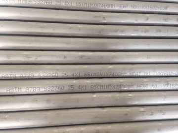 ASTM A789 S32760 최고 이중 스테인리스 이음새가 없는 관