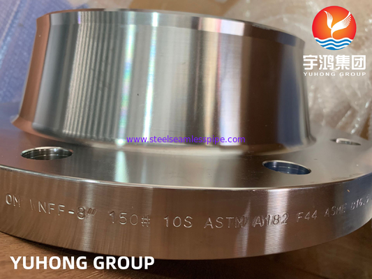 ASTM A182 F44 / 알로이 254 SMO / UNS S31254 스테인리스 스틸 웰드 넥 플랜지