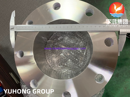 ASTM A182 F44 / 알로이 254 SMO / UNS S31254 스테인리스 스틸 웰드 넥 플랜지
