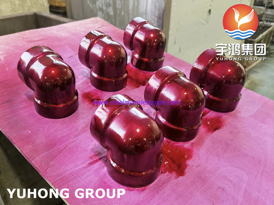 A182 F53 소켓 웰드 팔꿈치, UNS S32750 슈퍼 듀플렉스 강철 가조 피팅