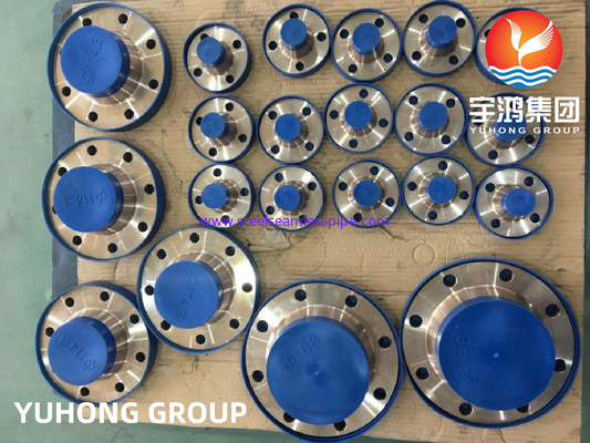 ASTM B151 C70600 2.0872 Cu-Ni 합금 가공 웰드 넥 플랜지 RF B16.5