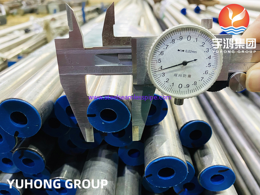 원자력 원자로 사용 된 튜브 ASTM B167 인코넬 600 / UNS N06600 매듭 없는 유형