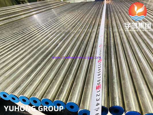 원자력 원자로 사용 된 튜브 ASTM B167 인코넬 600 / UNS N06600 매듭 없는 유형