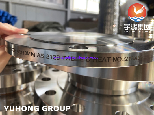 A182 F316L 압력 파이프 시스템에서 사용되는 스테인리스 스틸 블라인드 플랜지