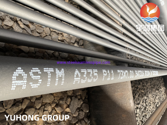 ASTM A335 P11 합금 강철 무선 파이프 오버 히터 경제자 응용