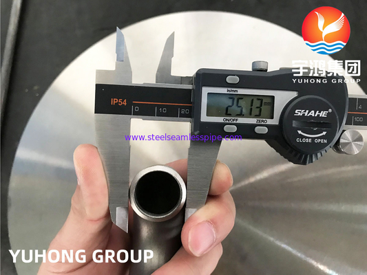HASTELLOY C22 ELBOW 90 / 180 DEG BUTT-WELDED 니켈 합금 피팅