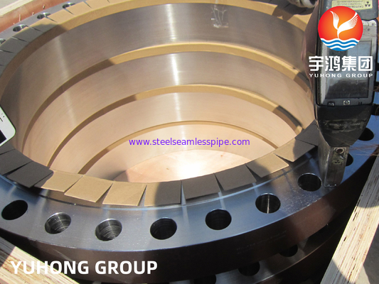 듀플렉스 스틸 바디 플랜지, ASTM A182 등급 F51 (UNS S31803), 부식성 환경에 적합