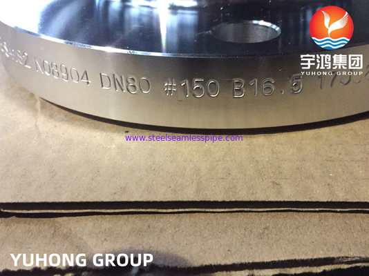 ASME SA182 F904L, UNS N08904 스테인리스 스틸 슬라이드 온 플랜지5
