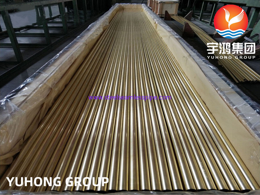 ASTM B111 ASME SB111 C70600 에어쿨러용 구리 니켈 무선 파이프