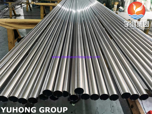 ASTM A270 TP316L 스테인레스 강은 위생적 이음매 없는 관을 닦았습니다