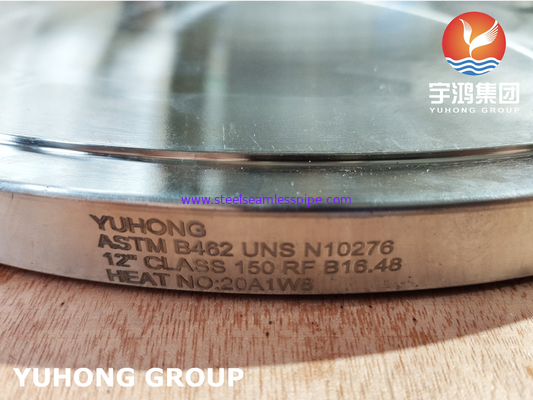 하스텔로이 C276 (N10276) 안경 블라인드 플랜지 B16.48, ASTM B462 / ASME SB462