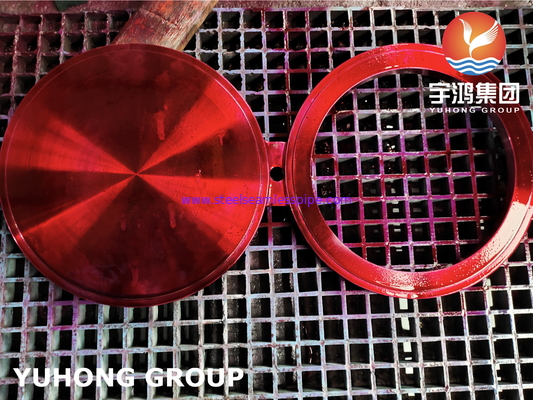 하스텔로이 C276 (N10276) 안경 블라인드 플랜지 B16.48, ASTM B462 / ASME SB462