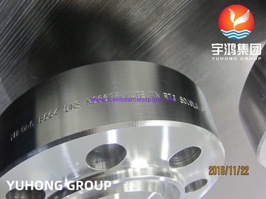 ASTM B564 인코넬 625 / UNS N06625 / DIN 2.4856 니켈 합금강 플랜지