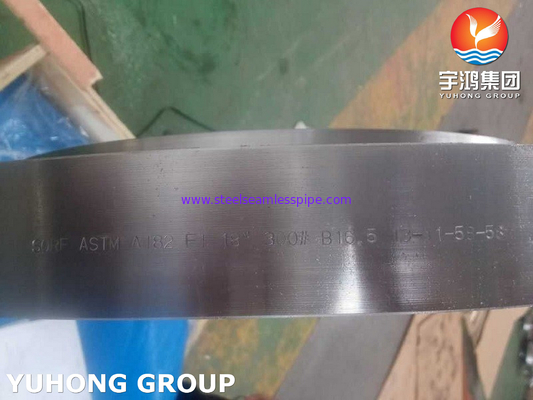 오일 정제 장비용 합금강 슬리프 온 플랜지 ASTM A182 F1 B16.5