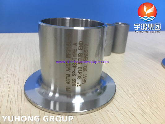 ASTM A403 WP316L-S 스텁엔드  종류 A BW 오일 가스 석유 천연가스