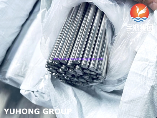 ASTM A276 SS321 (UNS S32100) 고온 서비스용으로 설계된 스테인리스 스틸 원형 막대