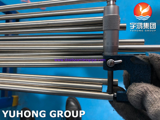 ASTM A270 TP316L 이음매 또는 용접 스테인리스강 위생 튜브, 위생 및 청결 용도로 설계