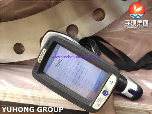 ASTM A240 TP904L (1.4539) AWWA C207 철강 플랜지