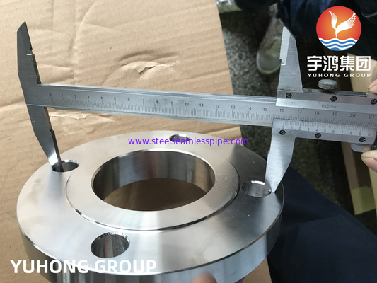 ASME A182 F304/f304L/F316 / F316L Brida de Acero Inoxidable Slip On Flange 용접 목 플랜지 RF FF