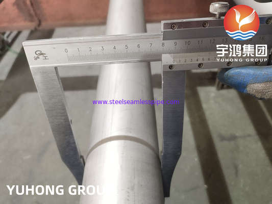 ASTM A790 UNS S32750 슈퍼 듀플렉스 304 316 폐수처리를 위한 스테인리스 스틸의 무선 파이프