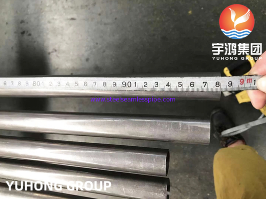 니켈 합금 꿰매지 않는 튜브, ASTM B163 MONEL 400 (UNS N04400) 고 정밀 적용