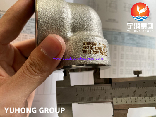 스테인레스 강 안출된 맞춤 A182  F304 F316LShort는 90 deg 팔꿈치 1/2를 60 sch40/ sch80 sch160 XXS B16.9로 줄입니다